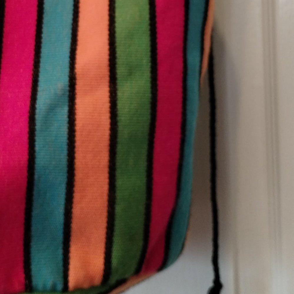 Multi Color Cloth Shoulder Bag by Artesanias Lumian - Picture 11 of 13